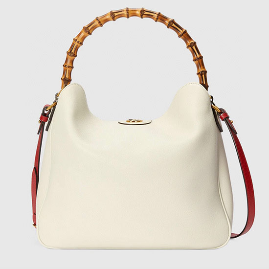 Bolso De Hombro Gucci Diana Grande Blanco 746245