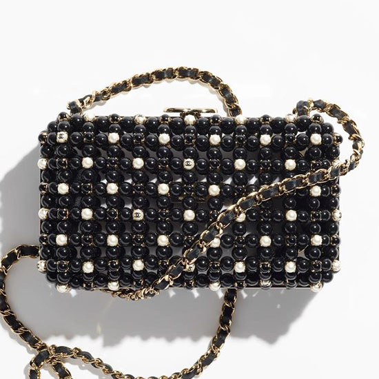 Bolso De Noche Chanel Negro As3771