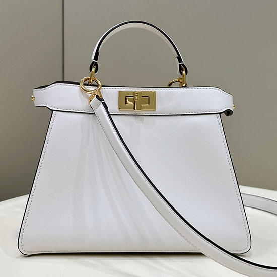 Bolso Fendi Peekaboo Iseeu Pequeño Blanco F80011a