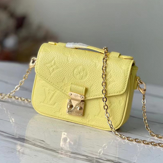 Bolso Louis Vuitton Micro Metis Amarillo M81389