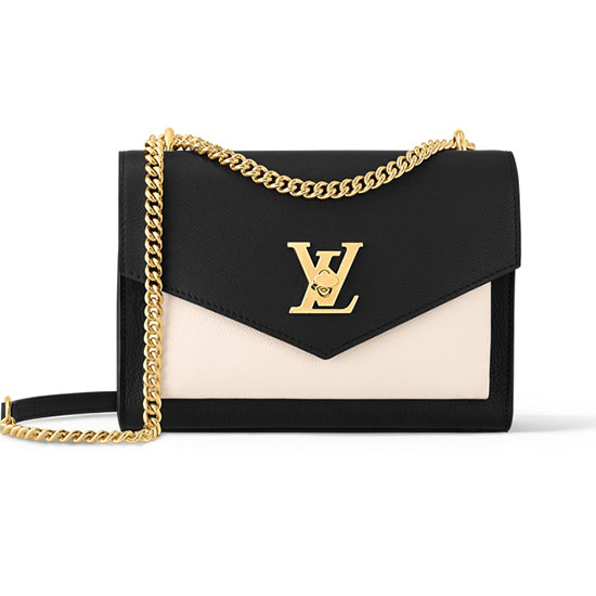 Bolso Louis Vuitton Mylockme Con Cadena Negro M82121