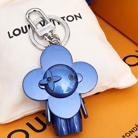 Charm Para Bolso Louis Vuitton Y Llavero Azul M00484