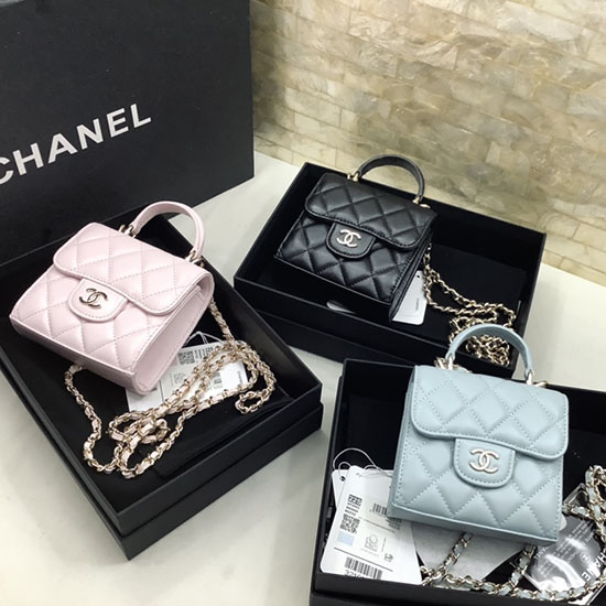 Embrague Chanel Con Cadena Ap2682