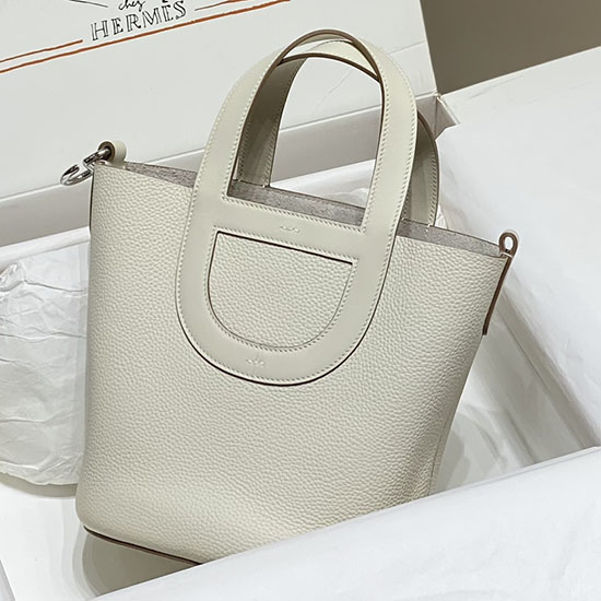 Hermes En El Bucle 18 Bolso Blanco Hp18041