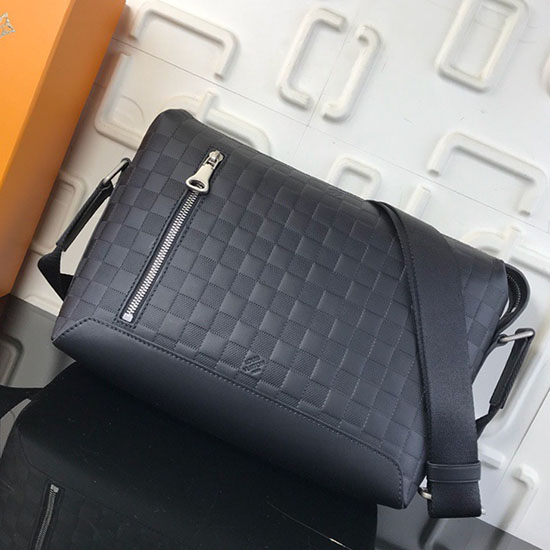 Louis Vuitton Mensajero Descubrimiento De Cuero Damier Infini Pm N42416