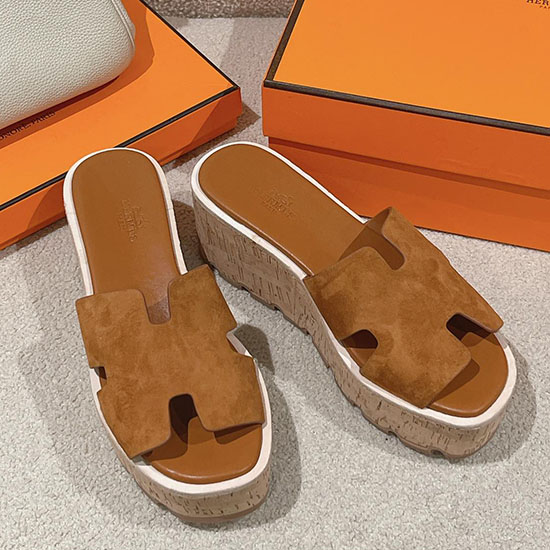 Sandalias De Cuña Hermes Msh041109