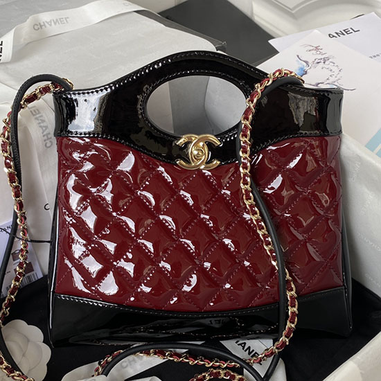 Chanel 31 Mini Ostoskassi Burgundy As4133