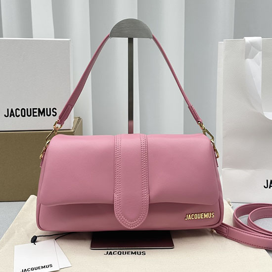 Jacquemus Le Bambimou Pehmustettu Olkalaukku Pinkki J2084