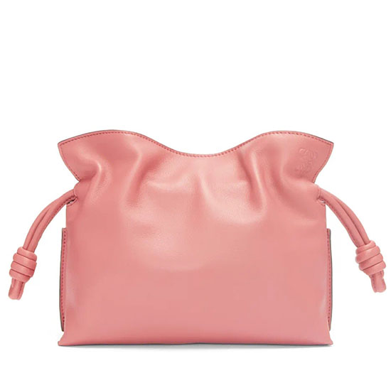 Loewe Flamenco Solmu Pieni ämpärilaukku Pinkki L10855