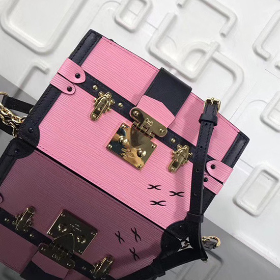 Louis Vuitton Epi Nahkainen Tavaratilan Kytkin Pinkki M53052