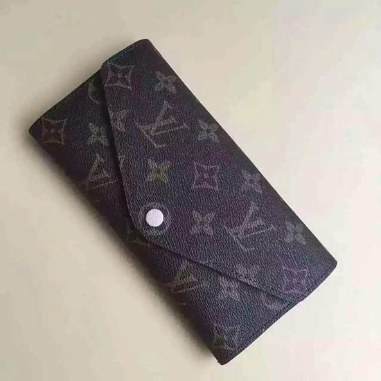 Louis Vuitton Monogrammi Kangas Josephine Lompakko Ruusu Balleriini M41739