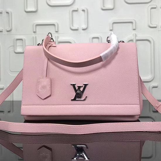 Louis Vuitton Pehmeä Vasikkanahkainen Lockme Ii Pinkki M50250