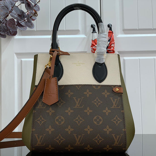 Louis Vuitton Taitettava Kantolaukku Pm Valkoinen M45388