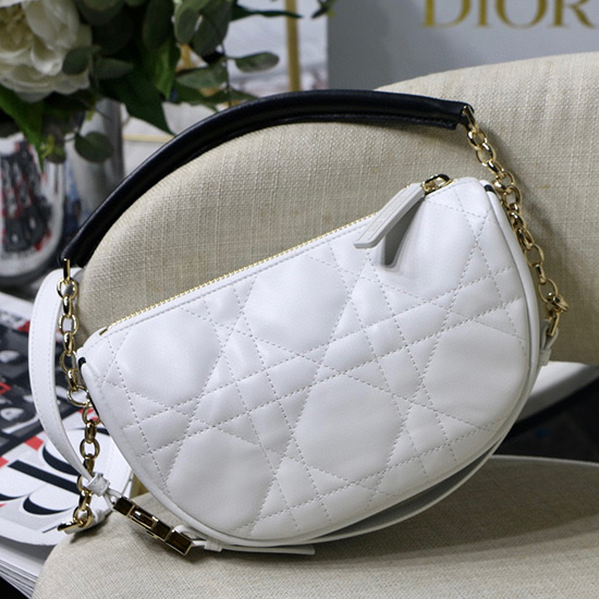 Pieni Dior Vibe Hobo Laukku Valkoinen Dm8022