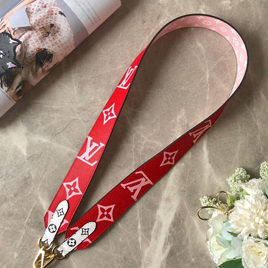 Bandoulière En Toile Monogram Louis Vuitton Rouge M05311