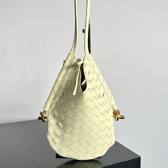 Bottega Veneta Petit Sac Porté épaule Solstice Jaune B740898