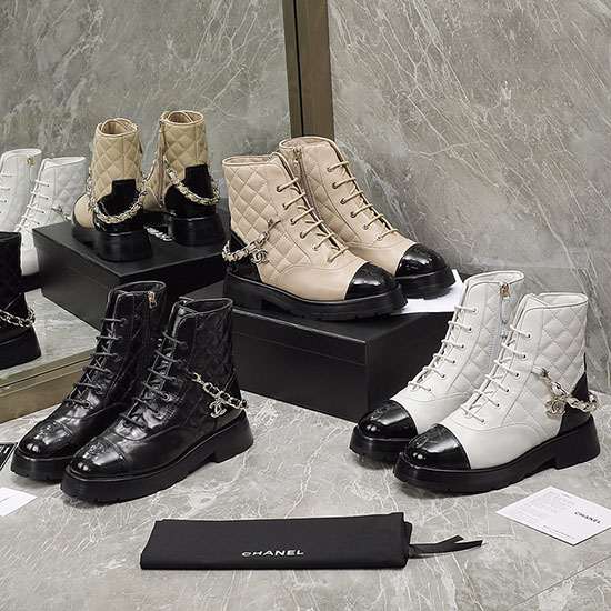 Bottes En Cuir Chanel Sdc092403