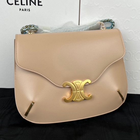 Celine Chaîne Besace Triomphe Beige C199723