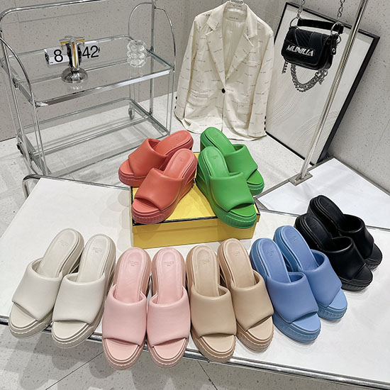 Fendi Mules Compensées Fs03251