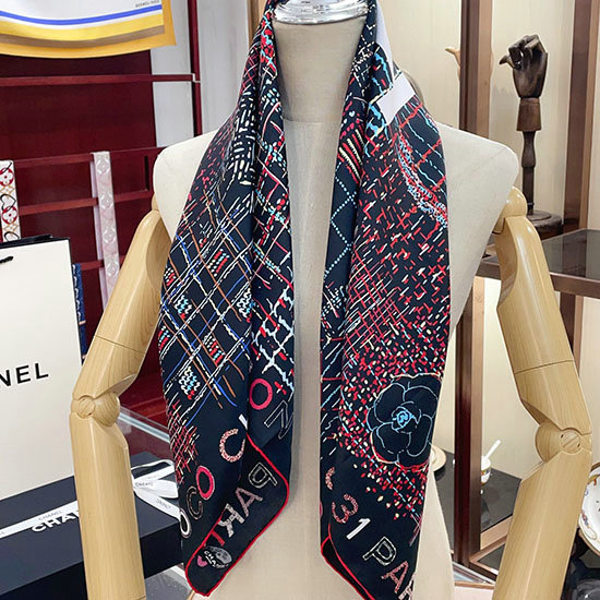 Foulard En Soie Chanel Cs2313