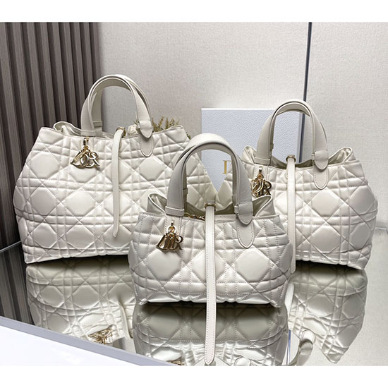 Grand Sac Dior Toujours Blanc M3319