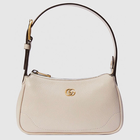 Gucci Aphrodite Mini Sac à Bandoulière Blanc 739076