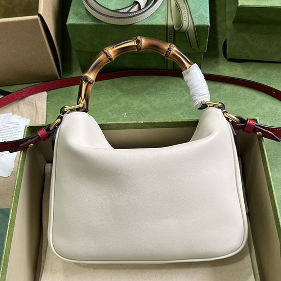 Gucci Diana Petit Sac à Bandoulière Blanc 746251