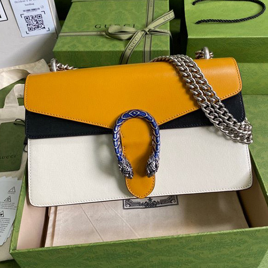 Gucci Dionysus Petit Sac à Bandoulière Jaune 400249