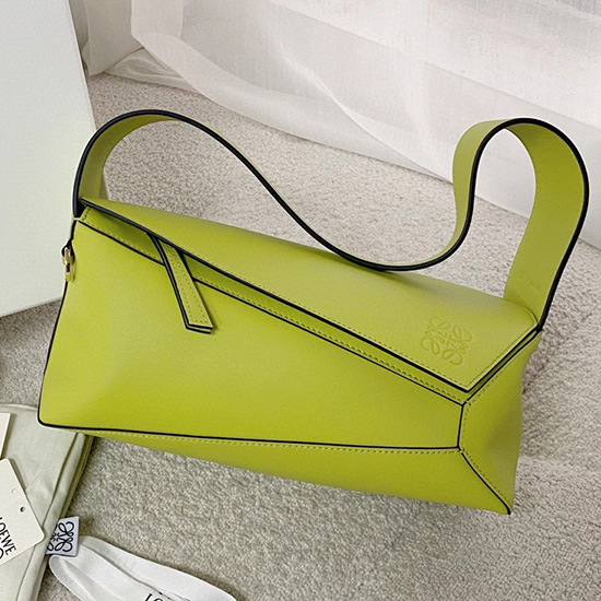 Loewe Puzzle Hobo Sac à Bandoulière Jaune 51067