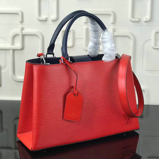 Louis Vuitton Cuir épi Cuir épi Kleber Pm Rouge M51333