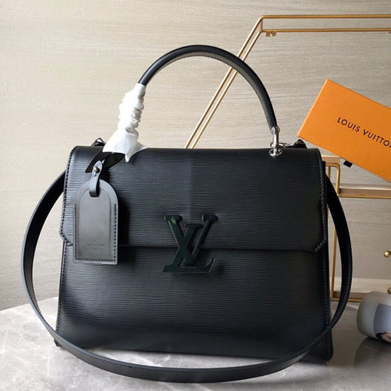 Louis Vuitton Cuir épi Grenelle Mm Noir M53690