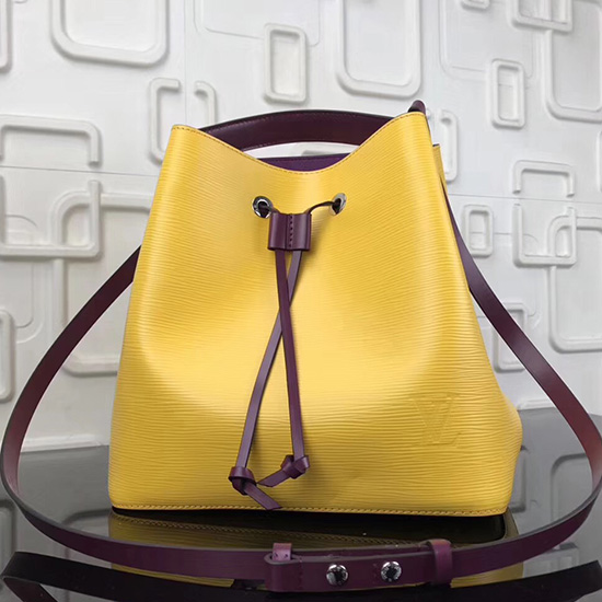 Louis Vuitton Cuir épi Néonoe Jaune M54366