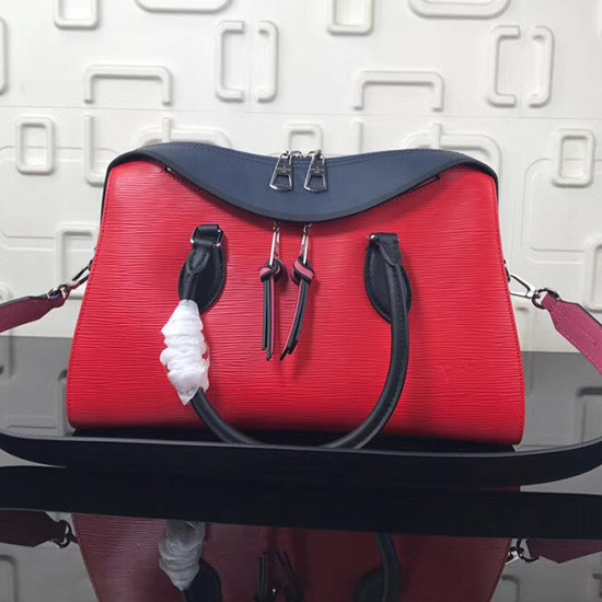 Louis Vuitton Cuir épi Tuileries Rouge M53443