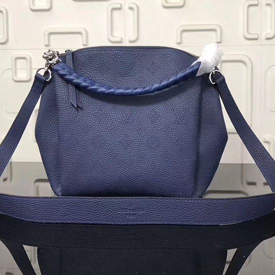 Louis Vuitton Mahina Chaîne Babylone En Cuir De Veau Bb Bleu M51223