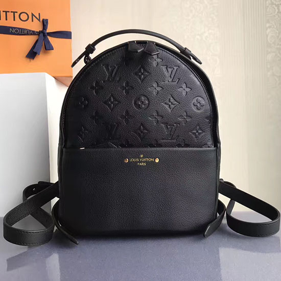 Louis Vuitton Monogramme Empreinte Sorbonne Sac à Dos Noir M44016