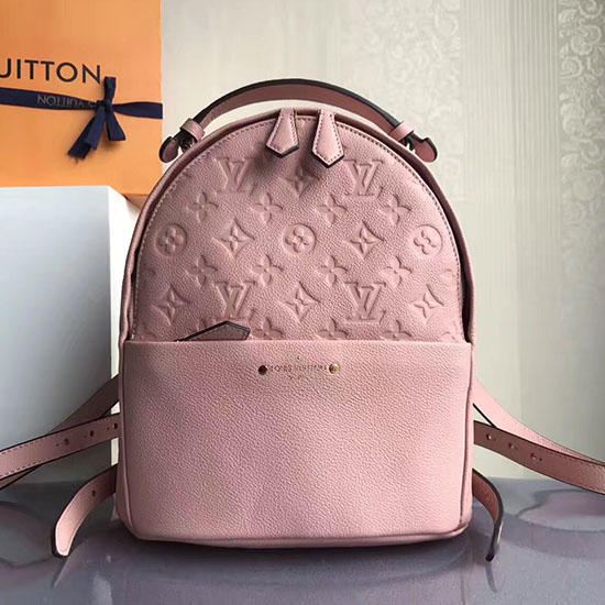 Louis Vuitton Monogramme Empreinte Sorbonne Sac à Dos Rose Poudre M44016