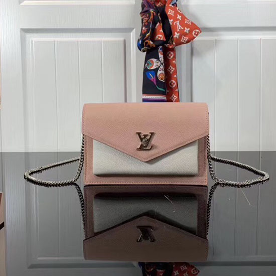 Louis Vuitton Pochette Mylockme Chaîne Nude M63471