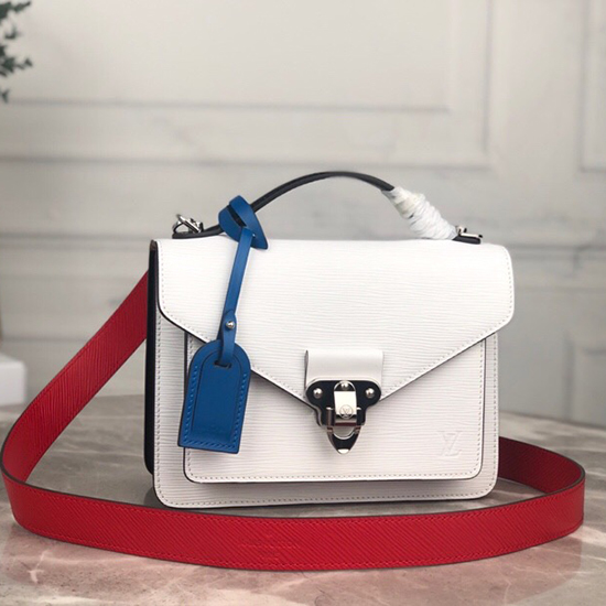 Louis Vuitton Sac à Bandoulière En Cuir épi Blanc M50377