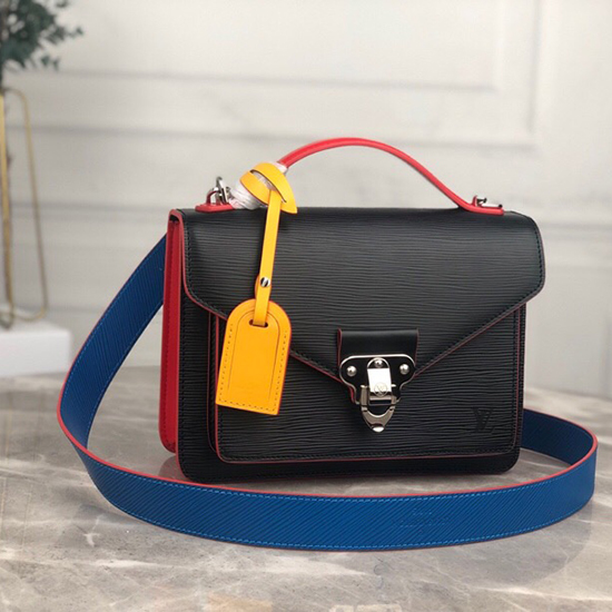 Louis Vuitton Sac à Bandoulière En Cuir épi Noir M50377