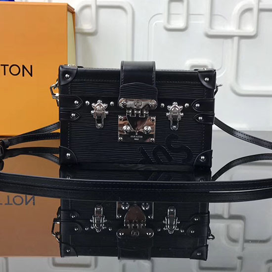 Louis Vuitton Suprême X Petite Malle Noir M94219