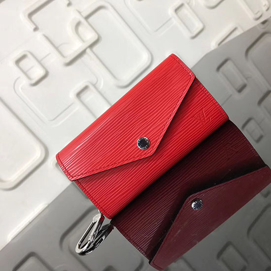 Pochette à Clés En Cuir épi Louis Vuitton Rouge M56246