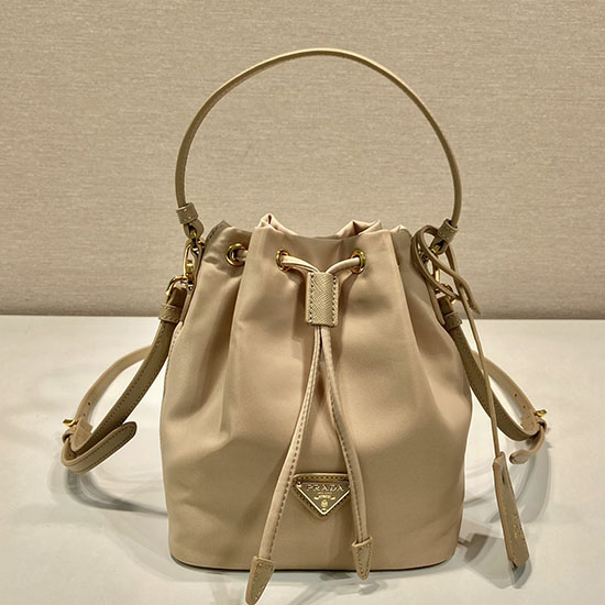 Prada Réédition 1978 Mini-sac En Re-nylon Beige 1be067