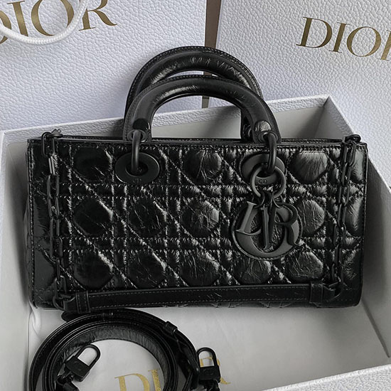 Sac Dame En Cuir D-joy Noir Dl3380