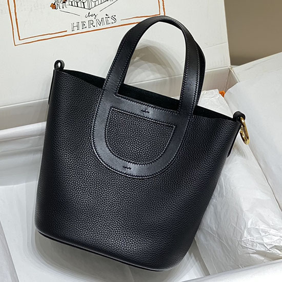 Sac Hermes Dans La Boucle 18 Noir Hp18041