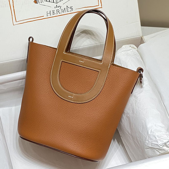 Sac Hermes Dans La Boucle 18 Orange Hp18041