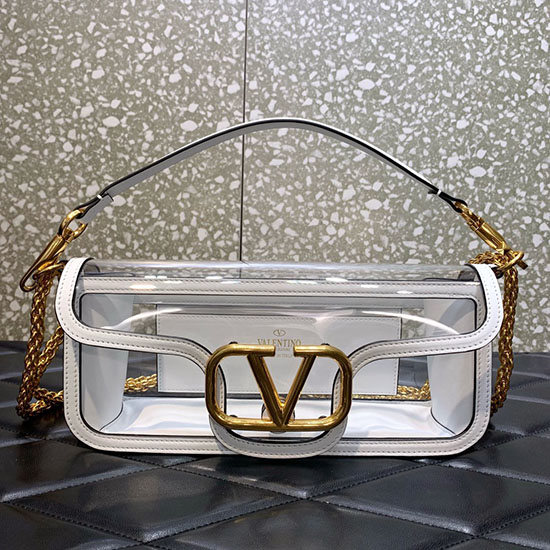 Valentino Garavani Sac Bandoulière Loco Blanc V6035