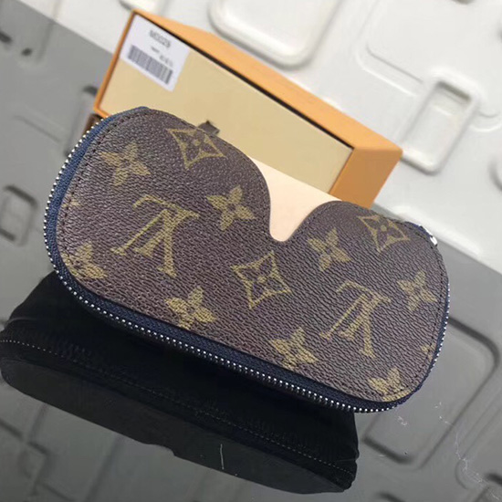 étuis à Lunettes Louis Vuitton Emilie Marine Gi0197