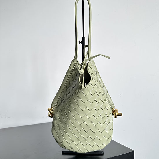 Bottega Veneta Kis Napfordulós Válltáska Travertin B740898