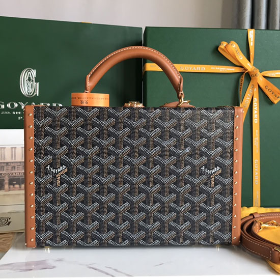 Goyard Grand Hotel Csomagtartó Táska G020015 Barna