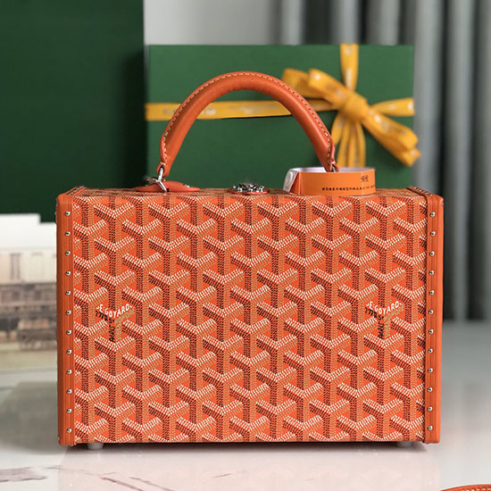 Goyard Grand Hotel Csomagtartó Táska G020015 Narancs